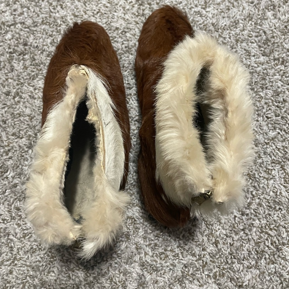 Vintage Fur Cowboy Boots Fineline Sole Made in Australia - Picture 8 of 15
